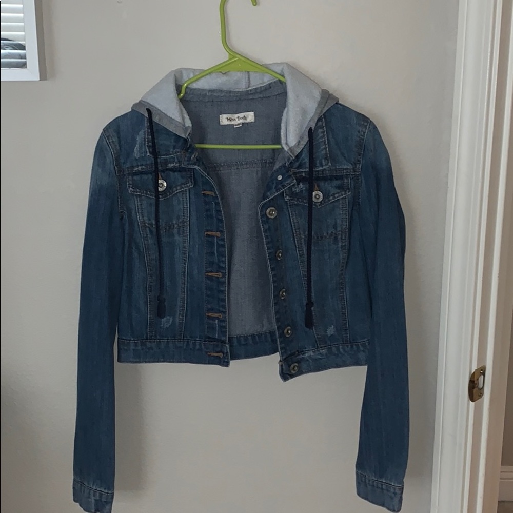 Hooded Jean Jacket
